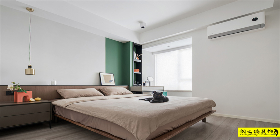 富力又一城89㎡現(xiàn)代簡(jiǎn)約風(fēng)格裝修案例