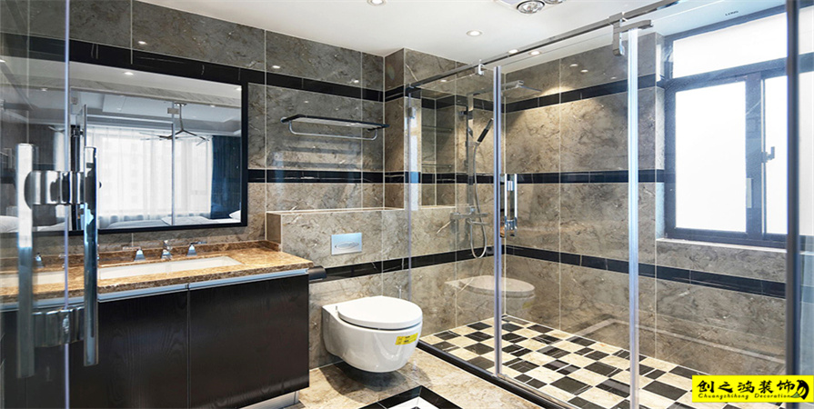 富力又一城143㎡現(xiàn)代簡約風(fēng)格裝修案例