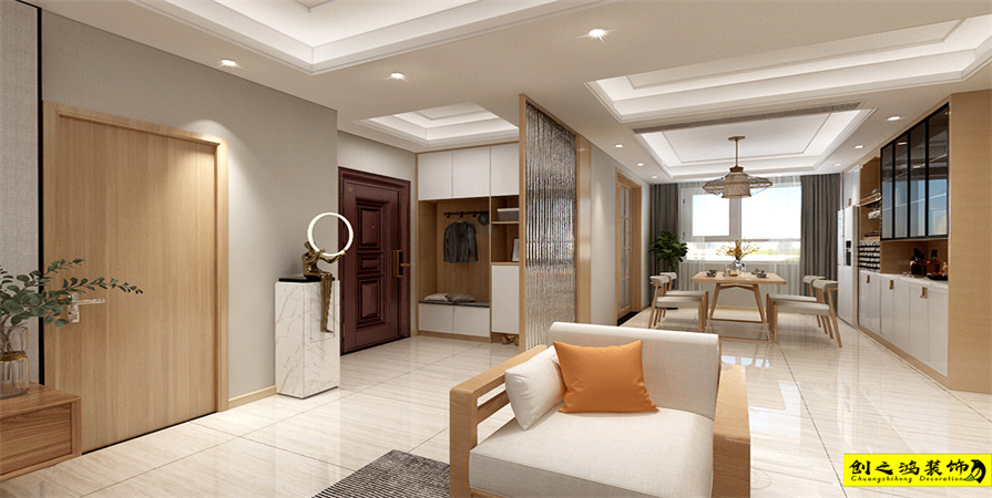 星河國(guó)際117㎡日式風(fēng)格裝修案例