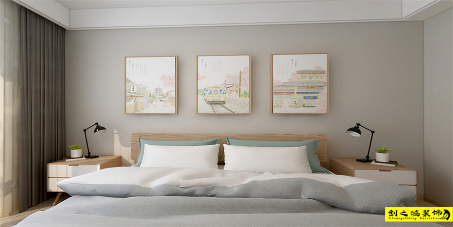 星河國(guó)際117㎡日式風(fēng)格裝修案例