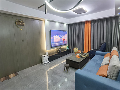 格調綺園100㎡現(xiàn)代簡約風格裝修案例