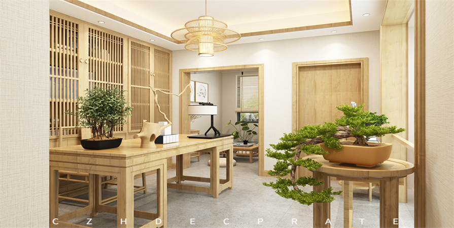 香河愛(ài)晚大愛(ài)城別墅340㎡日式風(fēng)格原創(chuàng)裝修案例