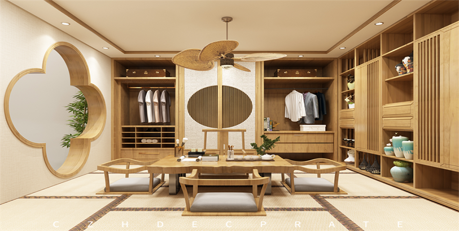 香河愛(ài)晚大愛(ài)城別墅340㎡日式風(fēng)格原創(chuàng)裝修案例