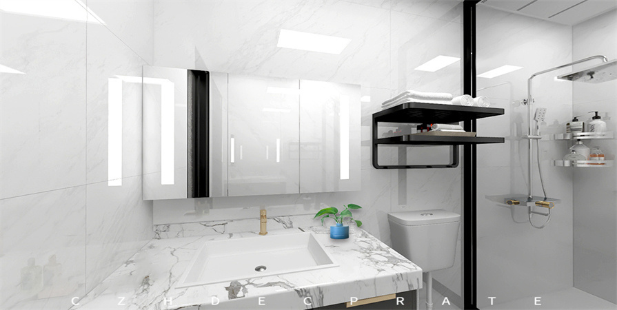 南開1911現(xiàn)代輕奢風(fēng)格189㎡裝修案例