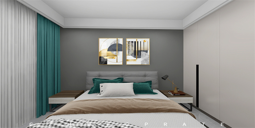 南開1911現(xiàn)代輕奢風(fēng)格189㎡裝修案例