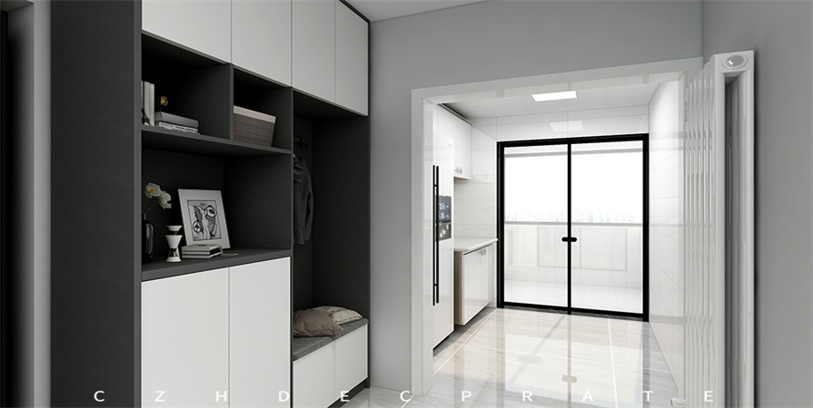 南開大學教學樓53㎡現(xiàn)代輕奢風格原創(chuàng)裝修案例