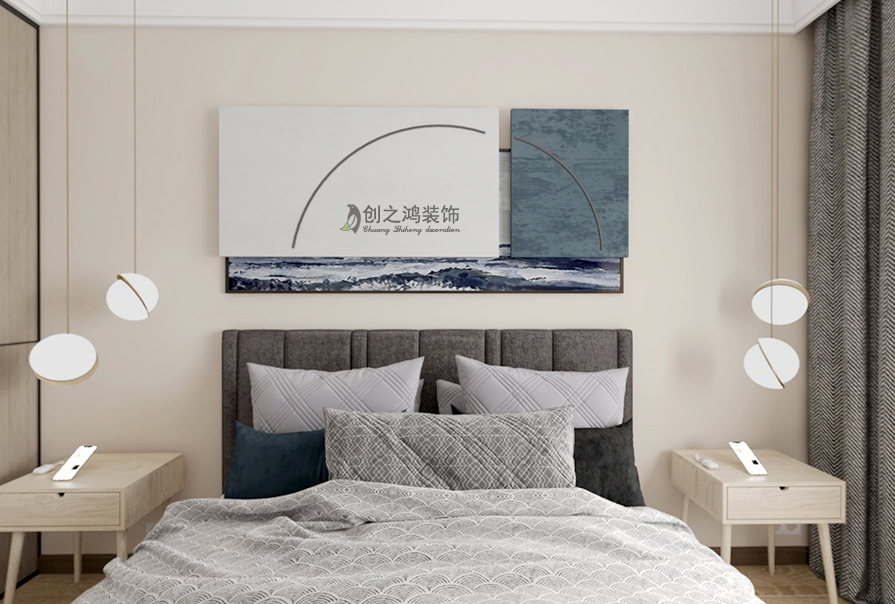 卓越云門126㎡原創(chuàng)現(xiàn)代簡(jiǎn)約裝修案例