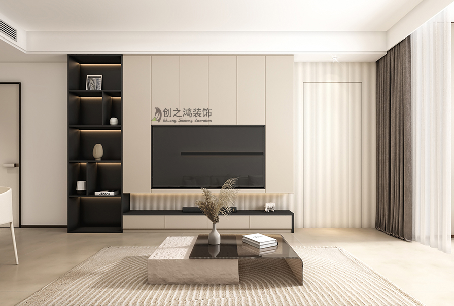 花語雅苑87㎡原創(chuàng)現代簡約裝修案例