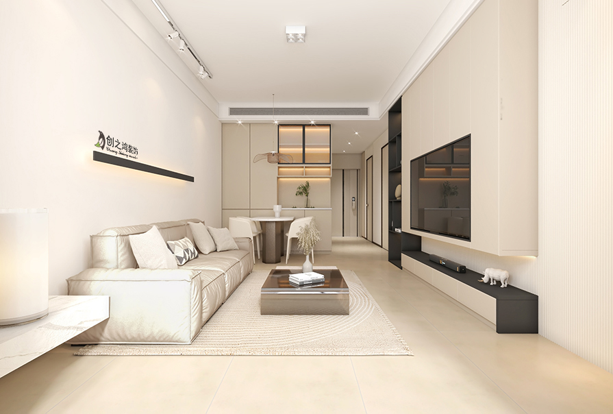 花語雅苑87㎡原創(chuàng)現代簡約裝修案例