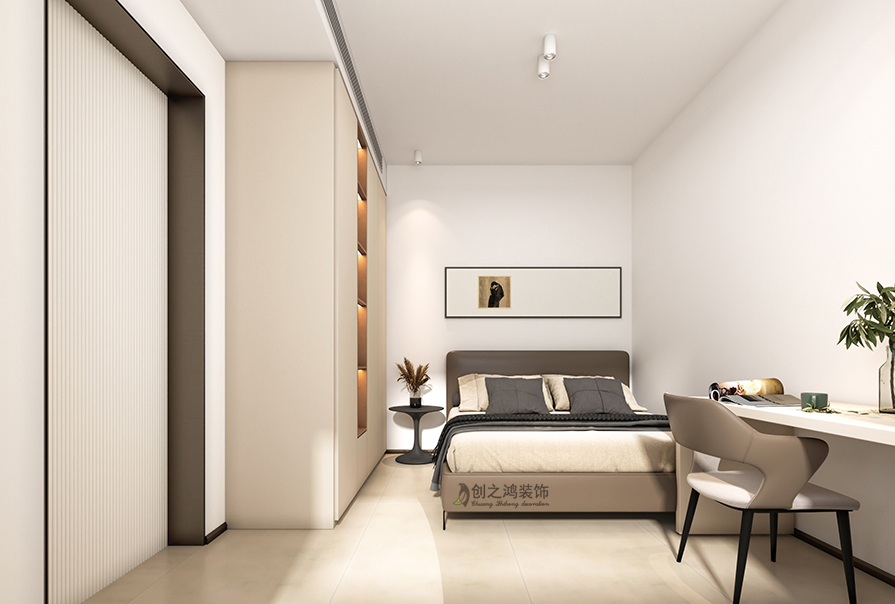 花語雅苑87㎡原創(chuàng)現代簡約裝修案例
