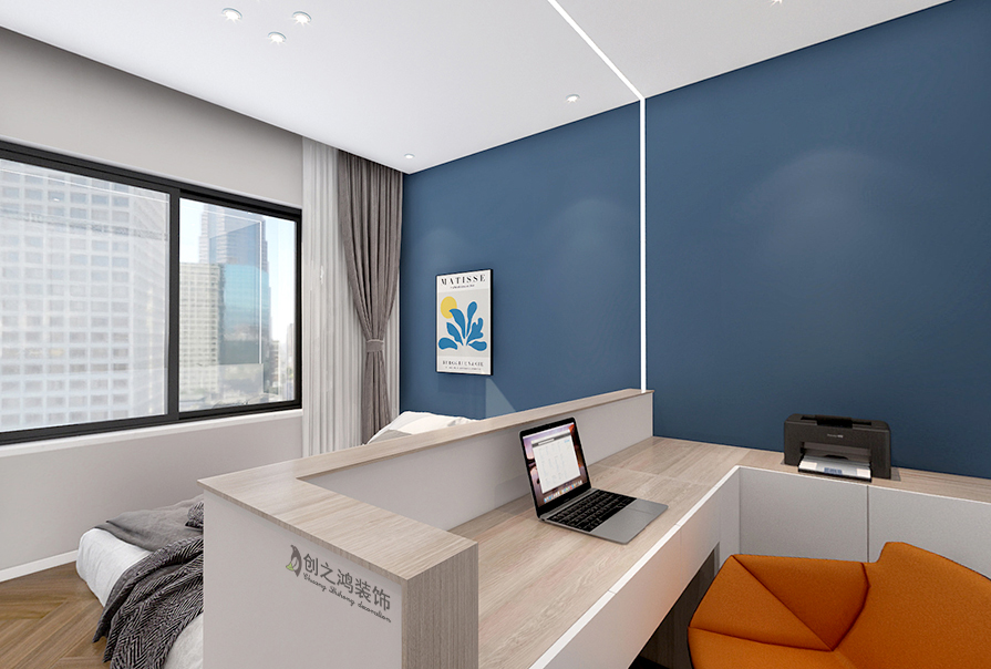 格調(diào)平園北歐風格效果圖,天津裝修公司