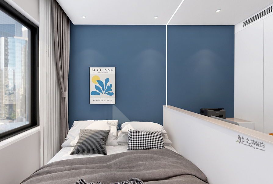 格調(diào)平園北歐風格效果圖,天津裝修公司