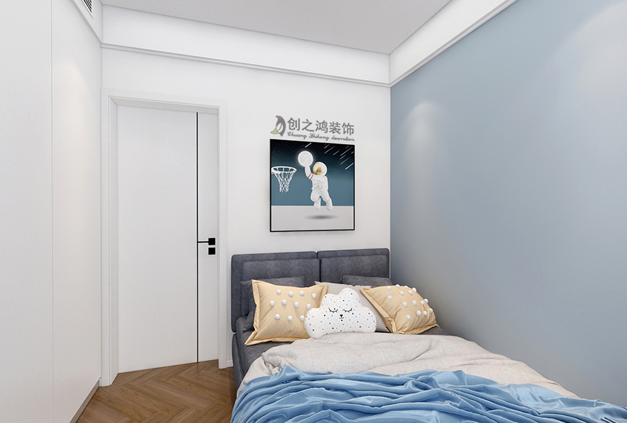 格調(diào)平園北歐風格效果圖,天津裝修公司