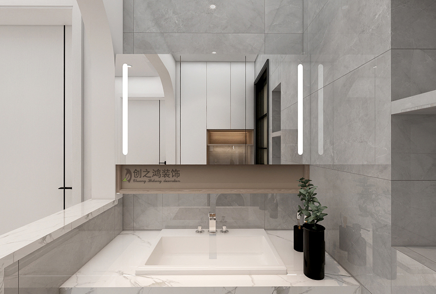 格調(diào)平園北歐風格效果圖,天津裝修公司