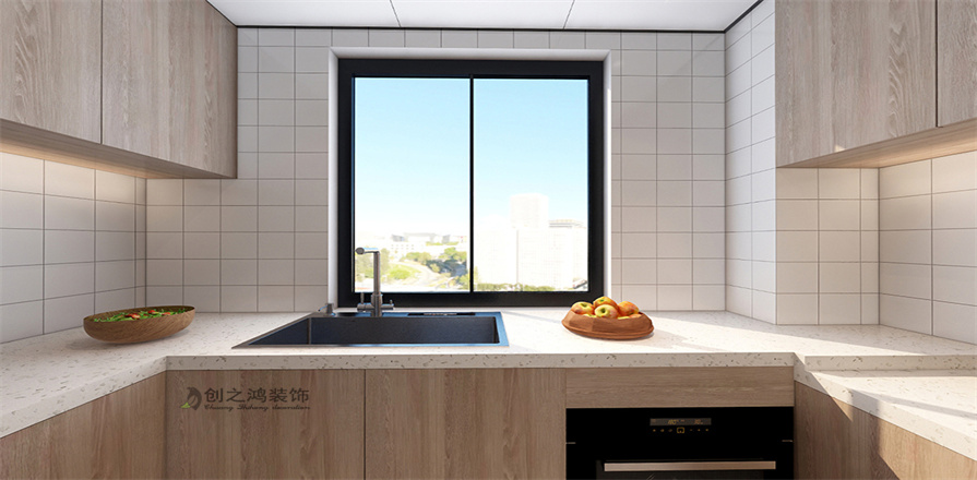 格調(diào)平園110㎡北歐風格裝修效果圖