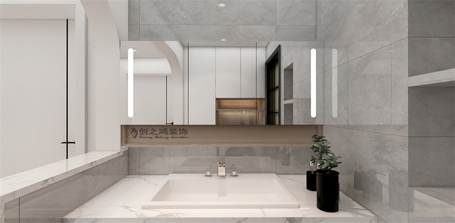 格調(diào)平園110㎡北歐風格裝修效果圖