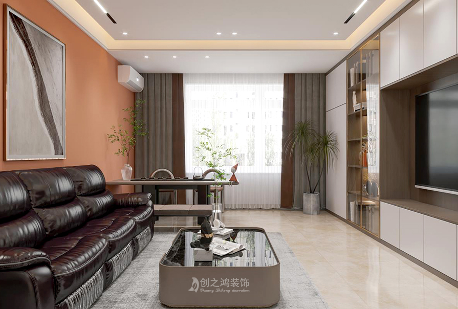 格調(diào)平園130㎡現(xiàn)代簡約風(fēng)格裝修效果圖！