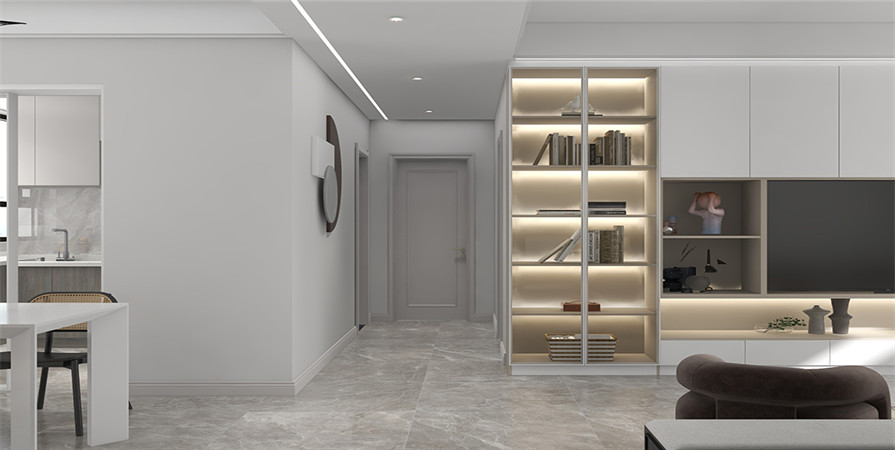 金玉府110㎡現(xiàn)代簡約風(fēng)格裝修效果圖！