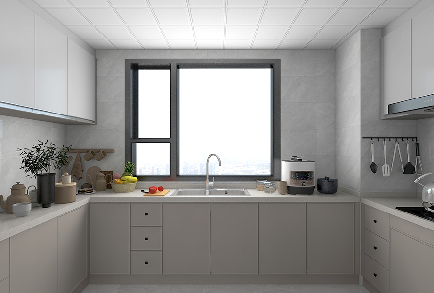 玄關別再就擺個鞋架，學習他家入戶客廳這個L型大轉角柜子實用！