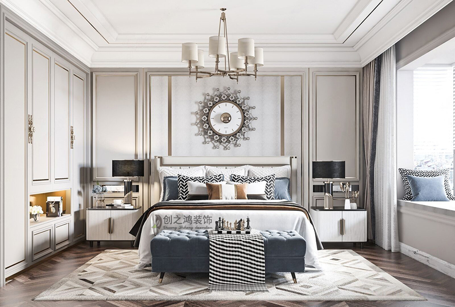 翠享康庭164㎡美式風格裝修效果圖！