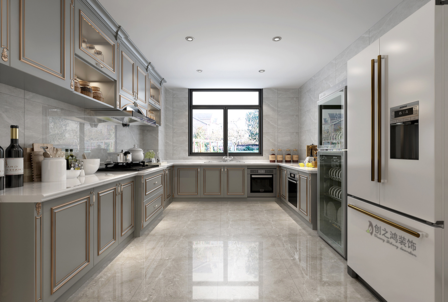 格調林泉145㎡美式風格裝修效果圖！