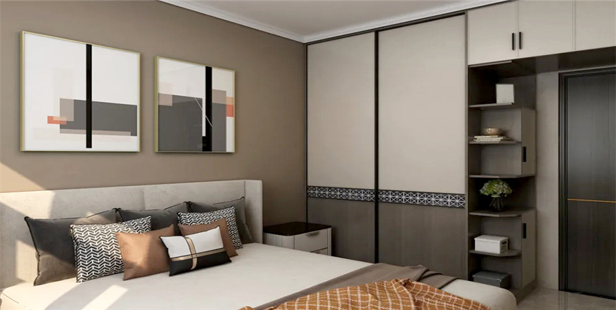 溪景苑105㎡簡歐風格裝修效果圖！