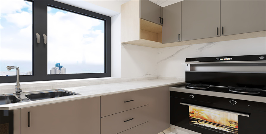 海藍(lán)城96㎡簡歐風(fēng)格裝修效果圖！