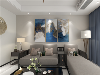 博軒園140㎡中式風格裝修效果圖！