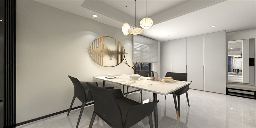 博軒園140㎡中式風(fēng)格裝修效果圖！