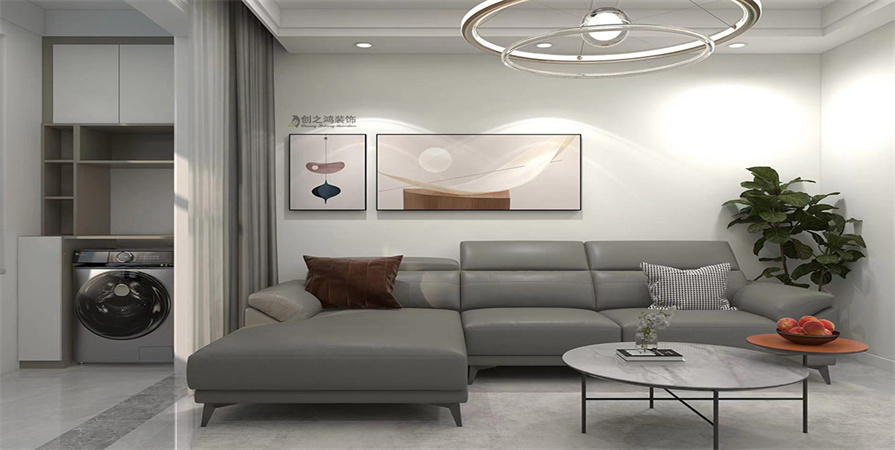 龍湖天璞71㎡現(xiàn)代簡約風(fēng)格裝修實景圖！