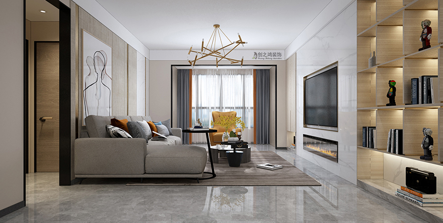 融創(chuàng)御園155㎡現(xiàn)代極簡裝修實景圖！