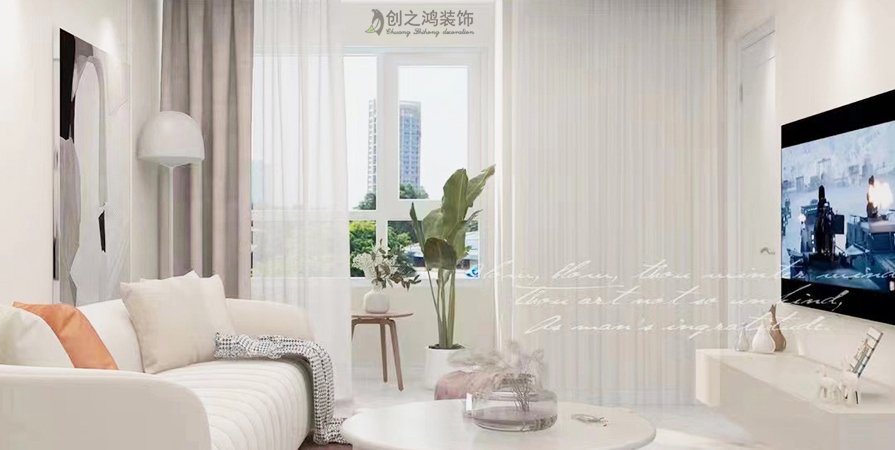 宜彤園59㎡北歐風(fēng)格裝修實(shí)景圖！