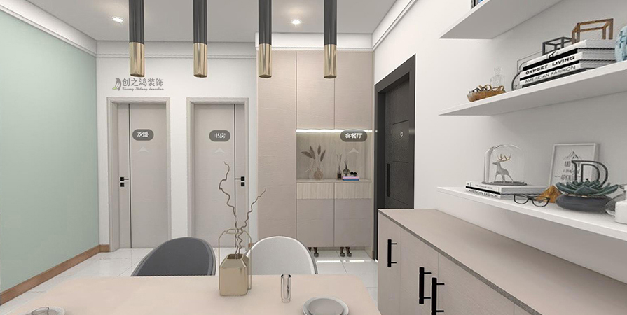 錦繡大家89㎡現(xiàn)代簡約裝修實(shí)景圖！