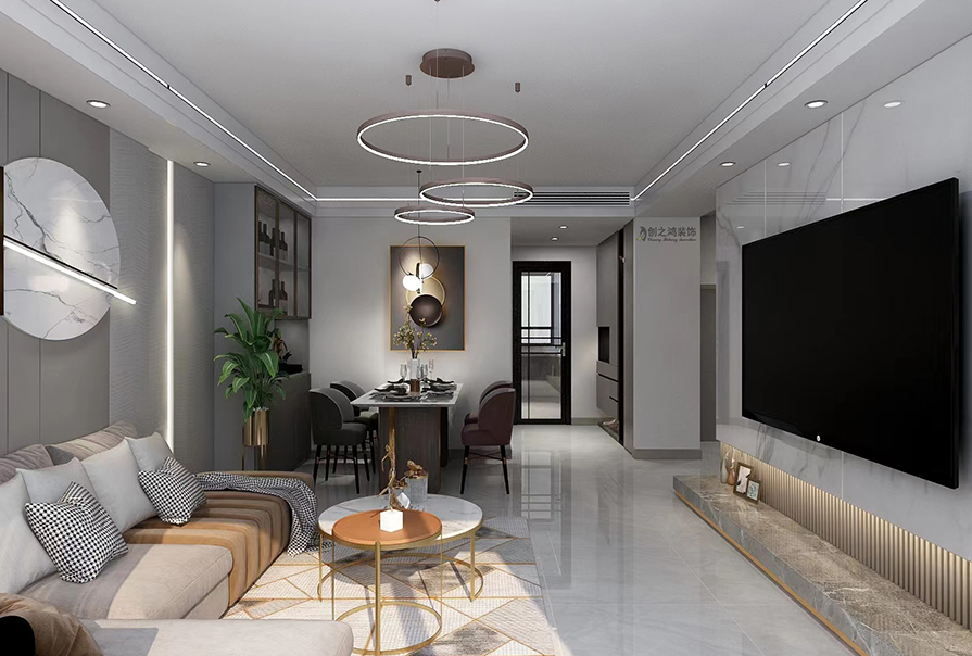 創(chuàng)之鴻客廳裝修設(shè)計圖