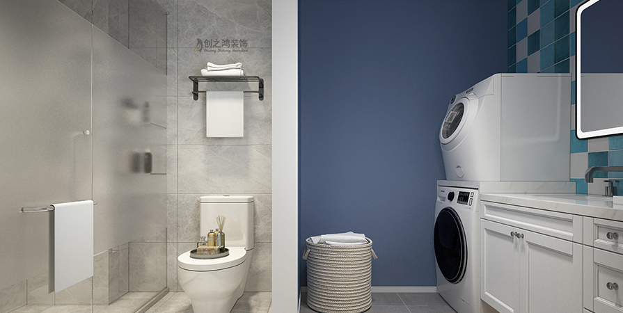 融創(chuàng)御園109㎡清新北歐風(fēng)格裝修實(shí)景圖！