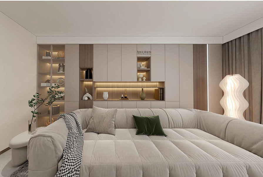 創(chuàng)之鴻裝飾客廳裝修設計圖