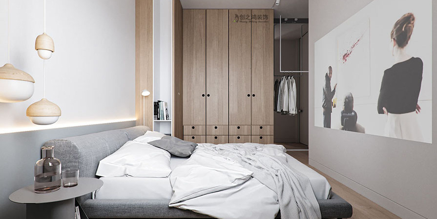 榮溪園50㎡現(xiàn)代簡約風(fēng)格裝修效果圖