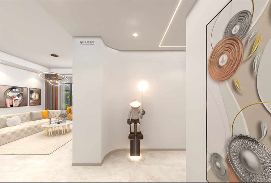 創(chuàng)之鴻裝飾過道裝修實景圖