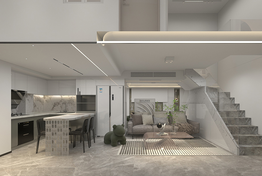 創(chuàng)之鴻客餐廳裝修實景圖