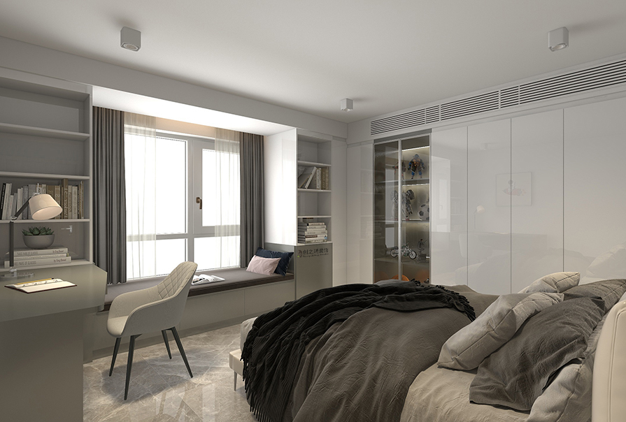 創(chuàng)之鴻裝飾臥室裝修實景圖