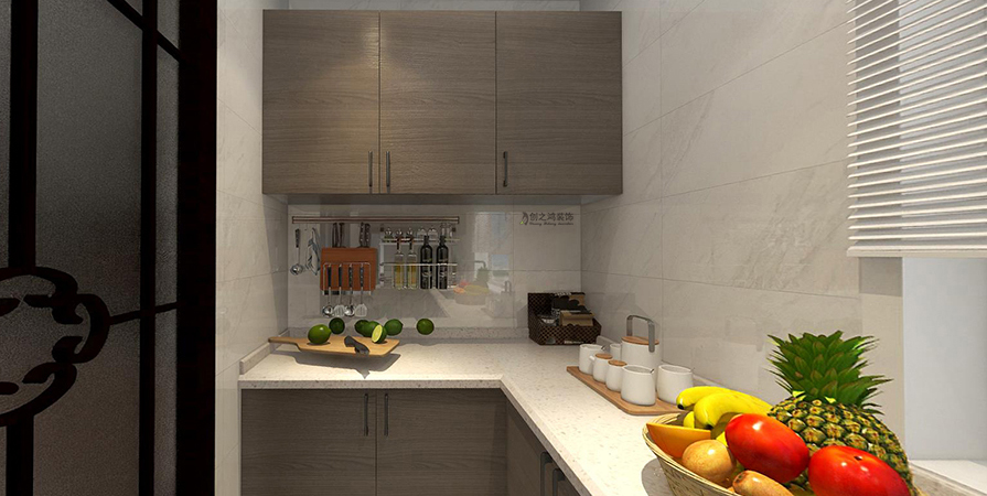 花語印象130㎡新中式裝修風(fēng)格實景圖