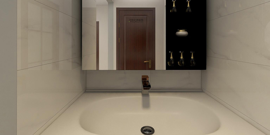 花語印象130㎡新中式裝修風(fēng)格實景圖