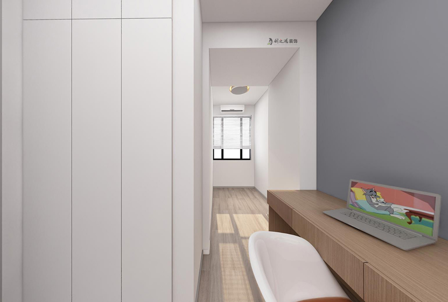 創(chuàng)之鴻裝飾次臥裝修設(shè)計(jì)圖