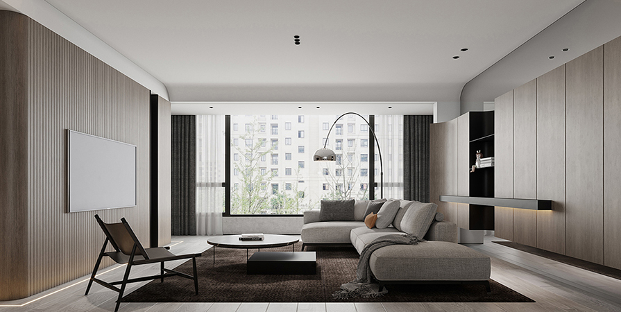 九和府105㎡簡約風格裝修案例