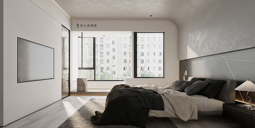 九和府105㎡簡約風格裝修案例