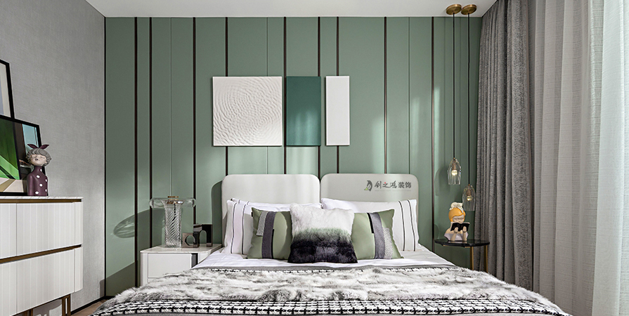 萬(wàn)科西華府89㎡簡(jiǎn)約風(fēng)格裝修案例