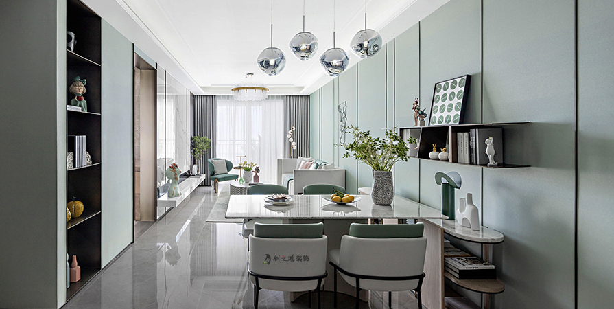 萬(wàn)科西華府89㎡簡(jiǎn)約風(fēng)格裝修案例