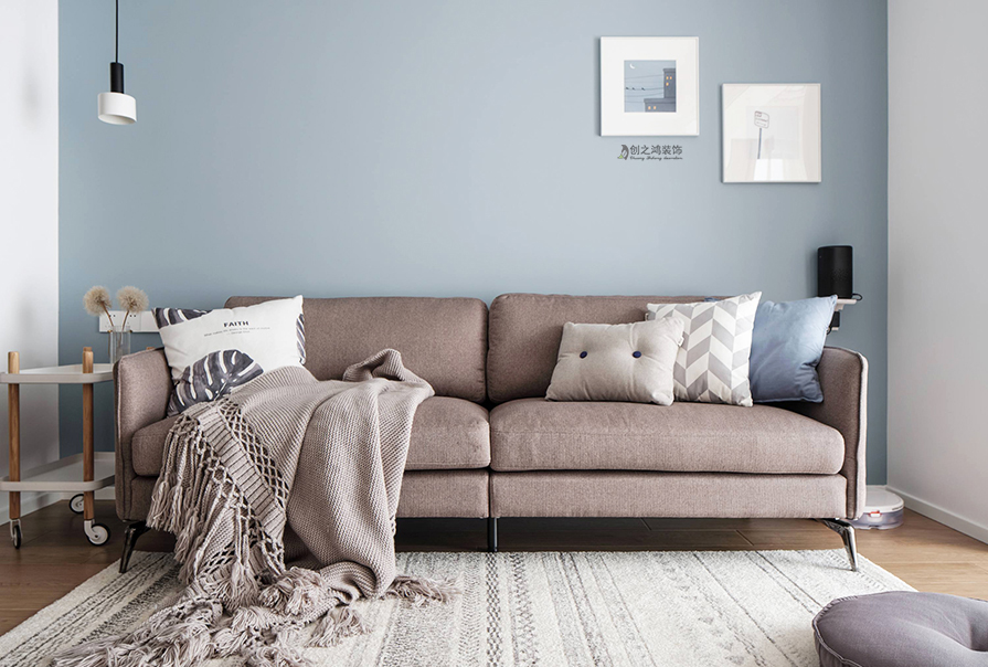 創(chuàng)之鴻裝飾客廳裝修實(shí)景圖