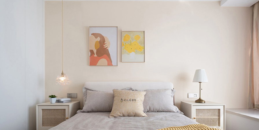 藝術(shù)公寓107㎡原木風(fēng)格裝修實景圖