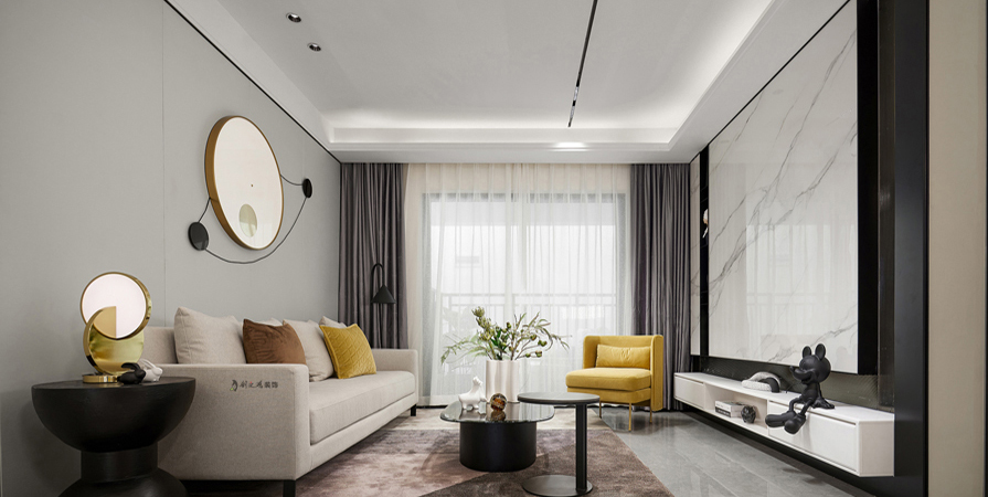 津門正榮府140㎡簡(jiǎn)約風(fēng)格裝修實(shí)景圖